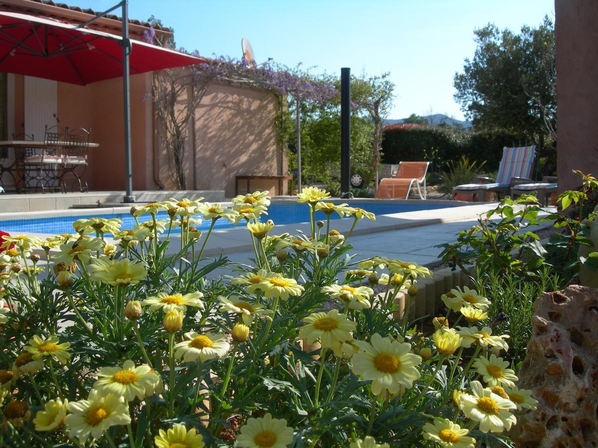 B&B Villa Les Tamaris Régusse Buitenkant foto