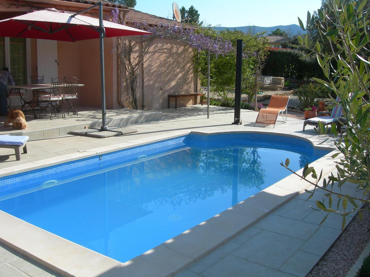 B&B Villa Les Tamaris Régusse Buitenkant foto